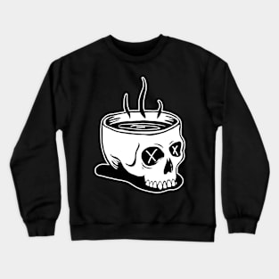 coffee skull Crewneck Sweatshirt